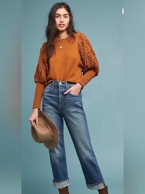 McGuire Mrs Robinson Boyfriend Jeans WayFare Wash Size 28 Made USA Anthropologie